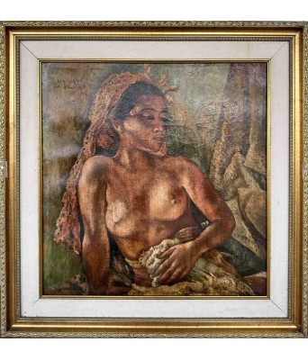 Wim Gerard Hofker Nude oil on canvas