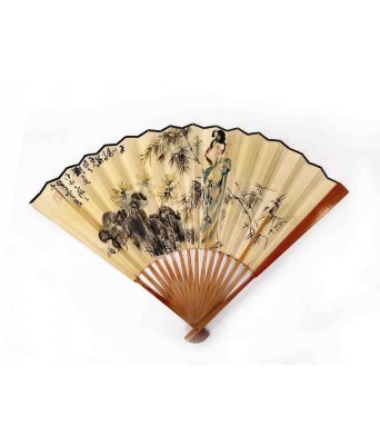 Liu Danzhai Figure Fan