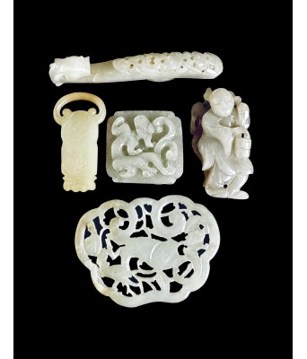 A Group of Jade Pendant Early Qing Dynasty