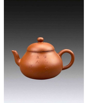 A Chinese Yixing Clay Teapot Mid Qing Dynasty